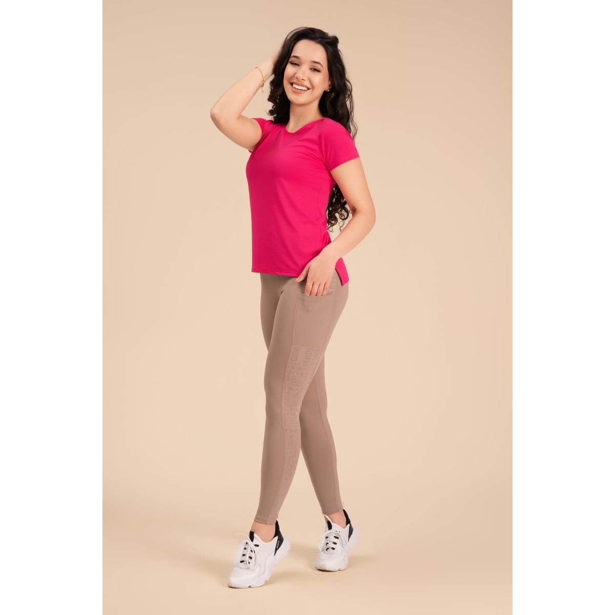 Blusa dry decote Redondo