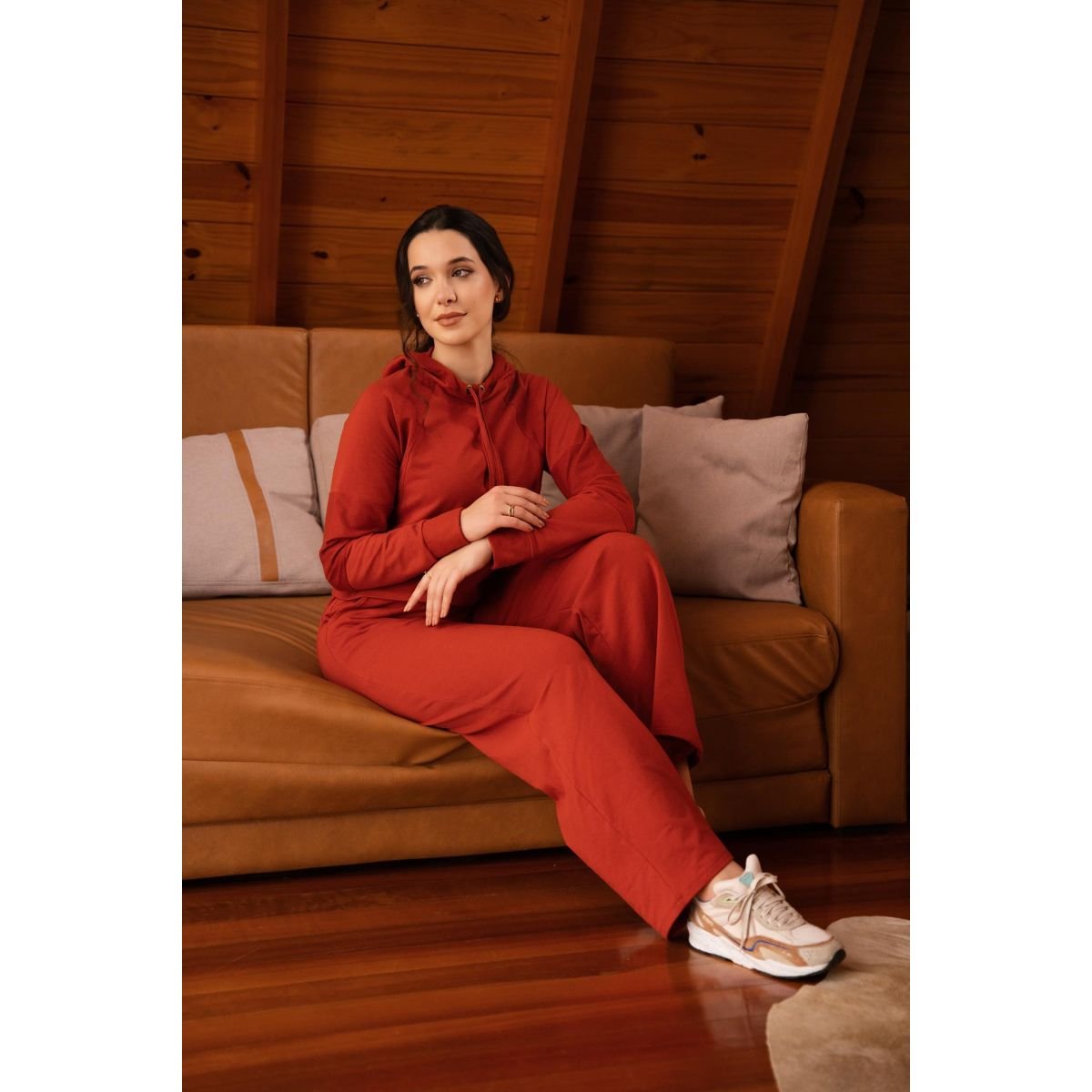 Calça Pantalona Moletinho