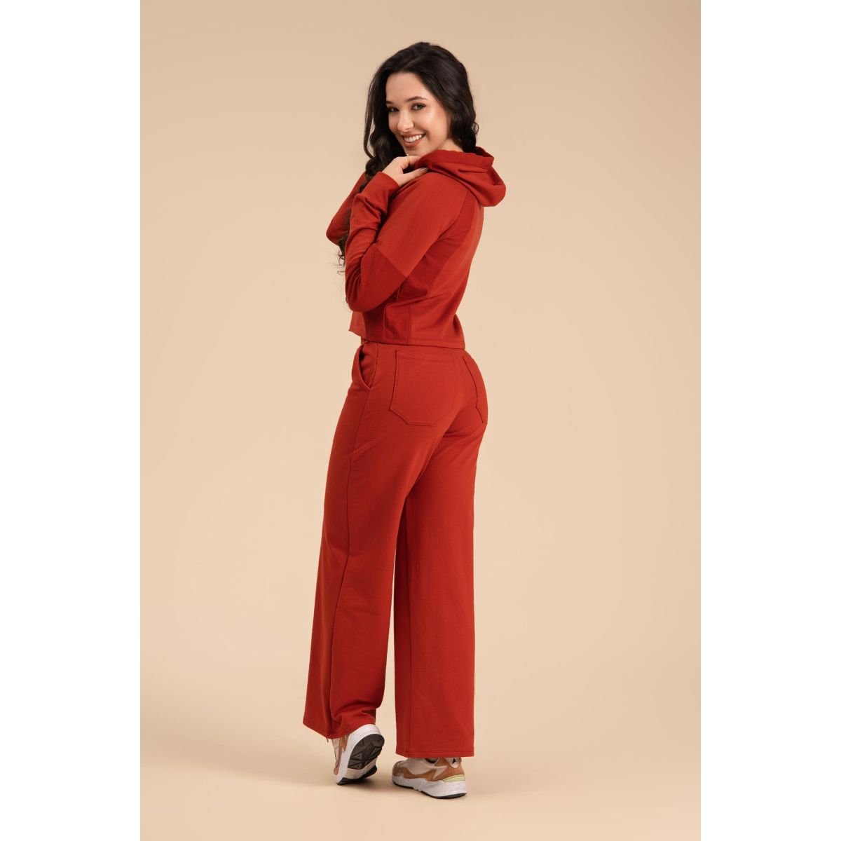 Calça Pantalona Moletinho