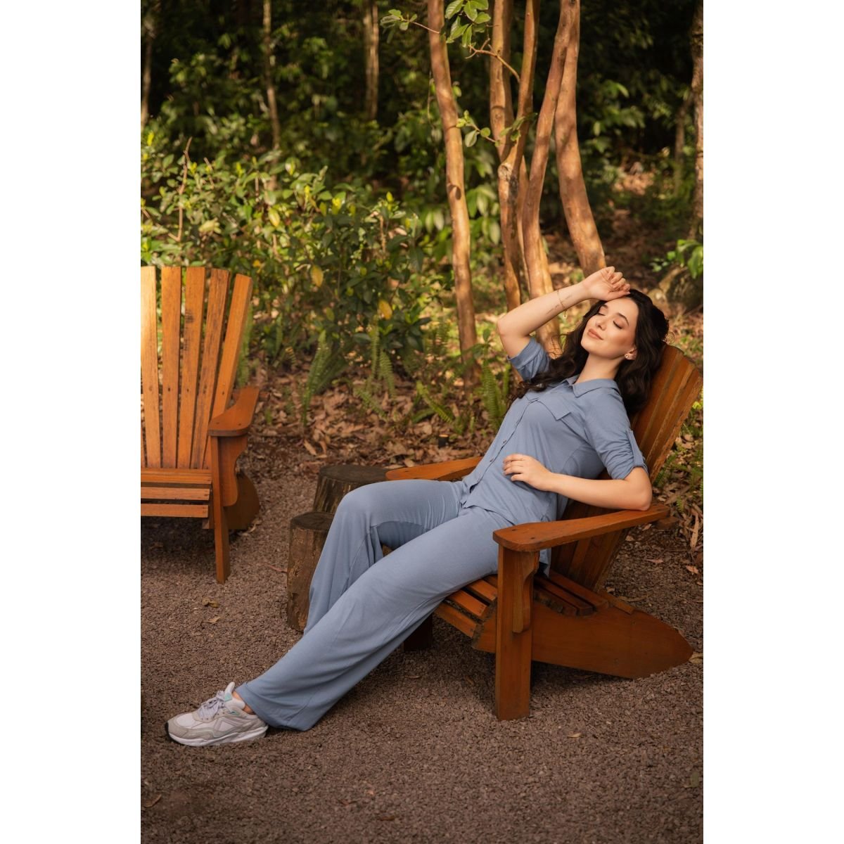 Calça pantalona Visco Vicenza