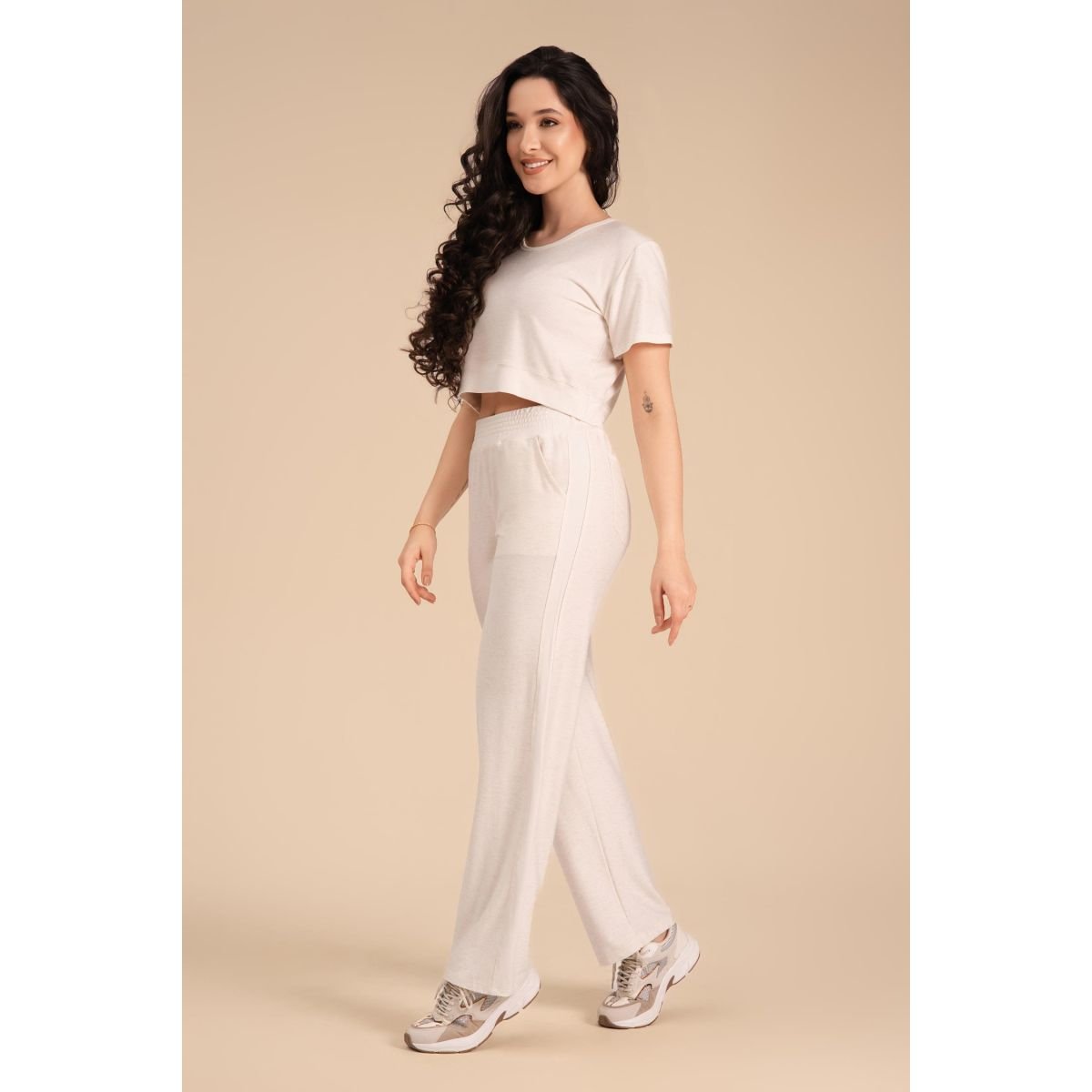 Croppd Visco Fleece e Linho