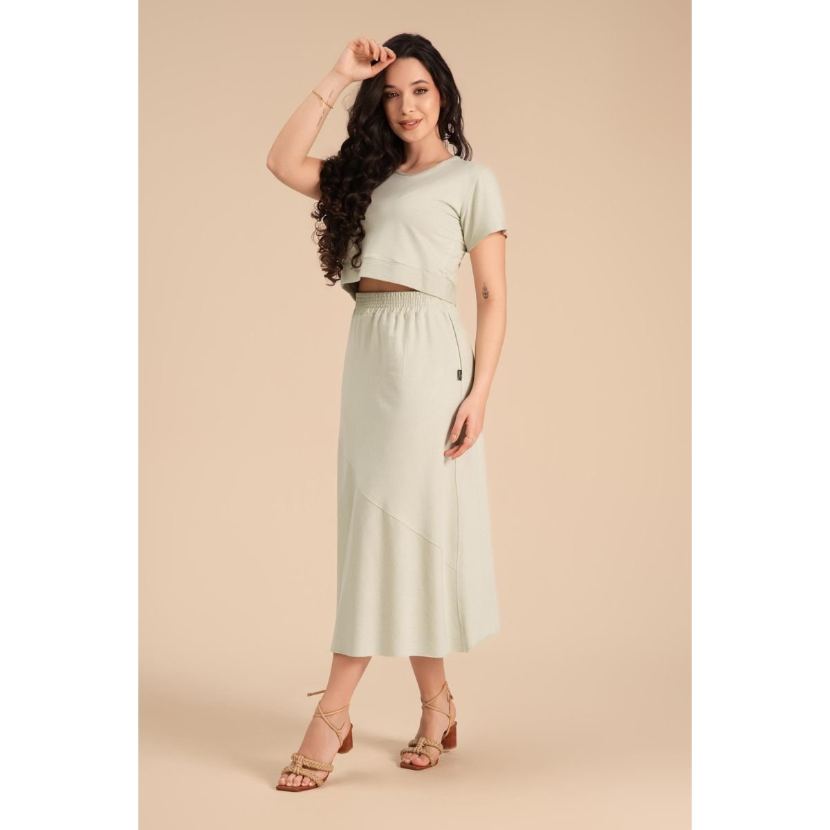 Croppd Visco Fleece e Linho