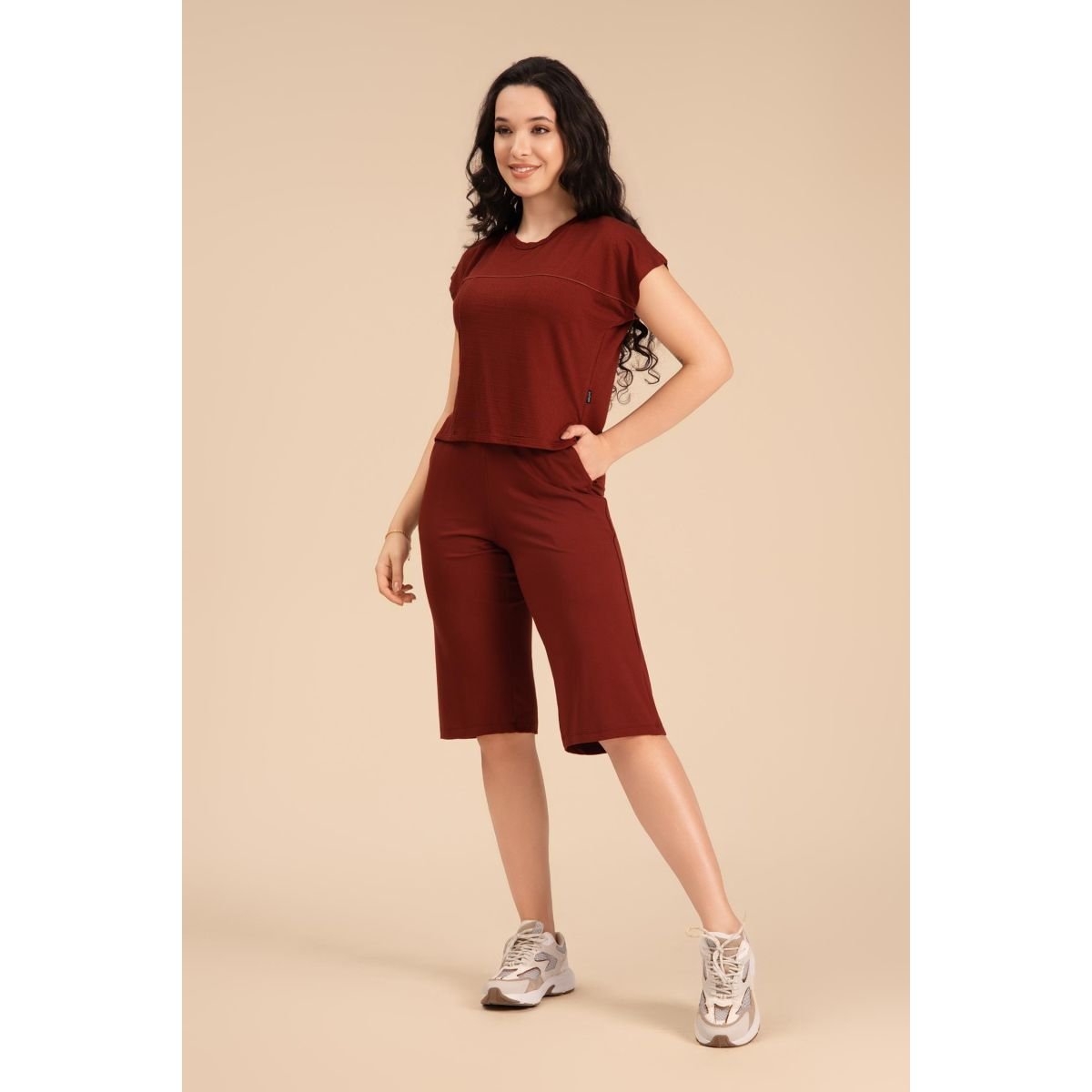 Tshirt sport fleece Recortada